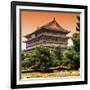 China 10MKm2 Collection - Xi'an Architecture - Temple-Philippe Hugonnard-Framed Photographic Print