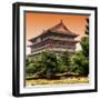 China 10MKm2 Collection - Xi'an Architecture - Temple-Philippe Hugonnard-Framed Photographic Print