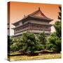 China 10MKm2 Collection - Xi'an Architecture - Temple-Philippe Hugonnard-Stretched Canvas