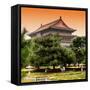 China 10MKm2 Collection - Xi'an Architecture - Temple-Philippe Hugonnard-Framed Stretched Canvas