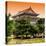 China 10MKm2 Collection - Xi'an Architecture - Temple-Philippe Hugonnard-Stretched Canvas