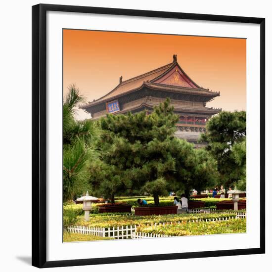 China 10MKm2 Collection - Xi'an Architecture - Temple-Philippe Hugonnard-Framed Photographic Print