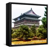 China 10MKm2 Collection - Xi'an Architecture - Temple-Philippe Hugonnard-Framed Stretched Canvas