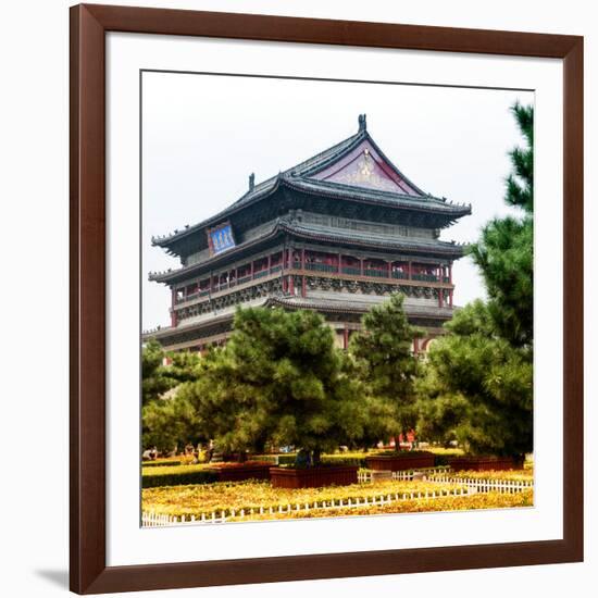 China 10MKm2 Collection - Xi'an Architecture - Temple-Philippe Hugonnard-Framed Photographic Print