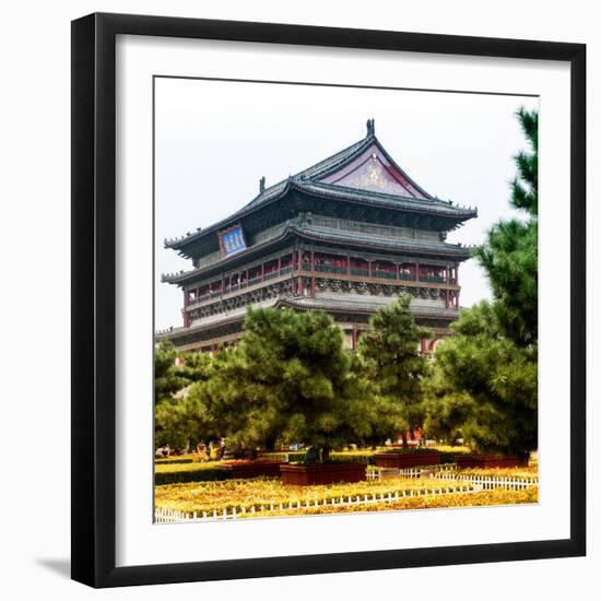 China 10MKm2 Collection - Xi'an Architecture - Temple-Philippe Hugonnard-Framed Photographic Print