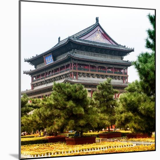 China 10MKm2 Collection - Xi'an Architecture - Temple-Philippe Hugonnard-Mounted Photographic Print