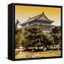 China 10MKm2 Collection - Xi'an Architecture - Temple-Philippe Hugonnard-Framed Stretched Canvas