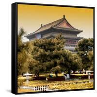 China 10MKm2 Collection - Xi'an Architecture - Temple-Philippe Hugonnard-Framed Stretched Canvas