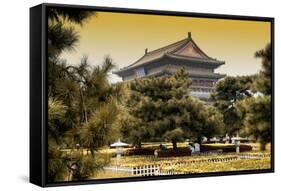 China 10MKm2 Collection - Xi'an Architecture-Philippe Hugonnard-Framed Stretched Canvas