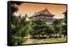 China 10MKm2 Collection - Xi'an Architecture-Philippe Hugonnard-Framed Stretched Canvas