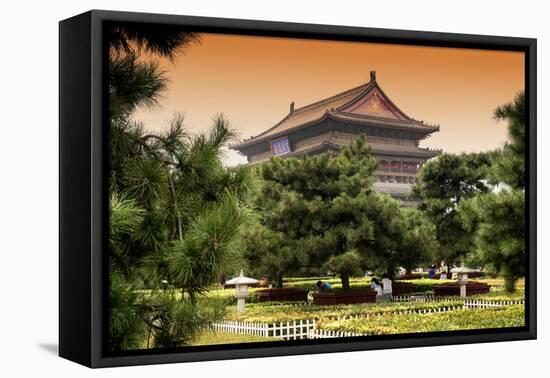 China 10MKm2 Collection - Xi'an Architecture-Philippe Hugonnard-Framed Stretched Canvas