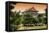 China 10MKm2 Collection - Xi'an Architecture-Philippe Hugonnard-Framed Stretched Canvas