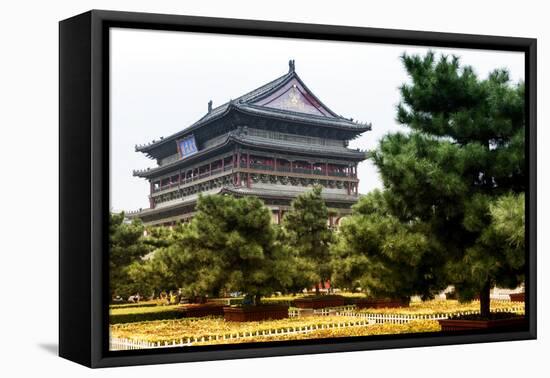 China 10MKm2 Collection - Xi'an Architecture-Philippe Hugonnard-Framed Stretched Canvas