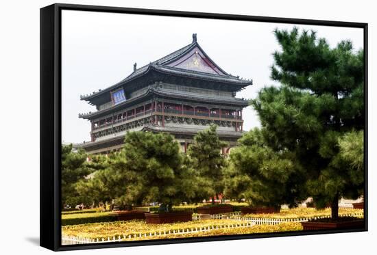 China 10MKm2 Collection - Xi'an Architecture-Philippe Hugonnard-Framed Stretched Canvas