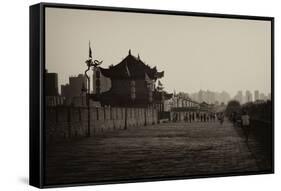 China 10MKm2 Collection - Xi'an Architecture-Philippe Hugonnard-Framed Stretched Canvas