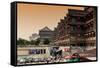 China 10MKm2 Collection - Xi'an City-Philippe Hugonnard-Framed Stretched Canvas