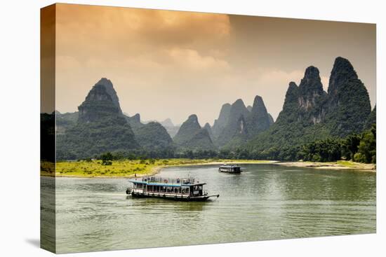 China 10MKm2 Collection - Yangshuo Li River-Philippe Hugonnard-Stretched Canvas