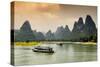 China 10MKm2 Collection - Yangshuo Li River-Philippe Hugonnard-Stretched Canvas