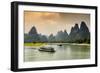 China 10MKm2 Collection - Yangshuo Li River-Philippe Hugonnard-Framed Photographic Print