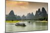 China 10MKm2 Collection - Yangshuo Li River-Philippe Hugonnard-Mounted Photographic Print