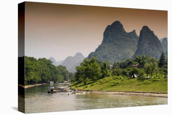 China 10MKm2 Collection - Yangshuo Li River-Philippe Hugonnard-Stretched Canvas