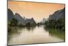 China 10MKm2 Collection - Yangshuo Li River-Philippe Hugonnard-Mounted Photographic Print