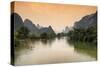 China 10MKm2 Collection - Yangshuo Li River-Philippe Hugonnard-Stretched Canvas