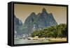 China 10MKm2 Collection - Yangshuo Li River-Philippe Hugonnard-Framed Stretched Canvas