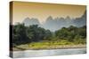 China 10MKm2 Collection - Yangshuo Li River-Philippe Hugonnard-Stretched Canvas