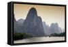 China 10MKm2 Collection - Yangshuo Li River-Philippe Hugonnard-Framed Stretched Canvas