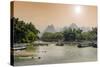 China 10MKm2 Collection - Yangshuo Li River-Philippe Hugonnard-Stretched Canvas