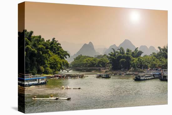 China 10MKm2 Collection - Yangshuo Li River-Philippe Hugonnard-Stretched Canvas