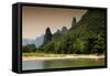 China 10MKm2 Collection - Yangshuo Li River-Philippe Hugonnard-Framed Stretched Canvas