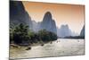 China 10MKm2 Collection - Yangshuo Li River-Philippe Hugonnard-Mounted Photographic Print