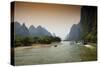 China 10MKm2 Collection - Yangshuo Li River-Philippe Hugonnard-Stretched Canvas