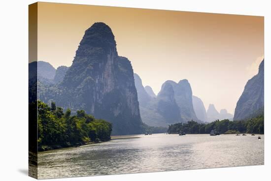 China 10MKm2 Collection - Yangshuo Li River-Philippe Hugonnard-Stretched Canvas