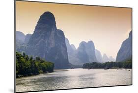 China 10MKm2 Collection - Yangshuo Li River-Philippe Hugonnard-Mounted Photographic Print