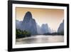 China 10MKm2 Collection - Yangshuo Li River-Philippe Hugonnard-Framed Photographic Print