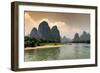 China 10MKm2 Collection - Yangshuo Li River-Philippe Hugonnard-Framed Photographic Print