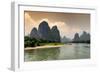 China 10MKm2 Collection - Yangshuo Li River-Philippe Hugonnard-Framed Photographic Print