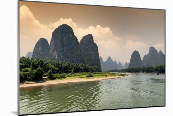 China 10MKm2 Collection - Yangshuo Li River-Philippe Hugonnard-Mounted Photographic Print