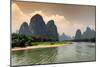 China 10MKm2 Collection - Yangshuo Li River-Philippe Hugonnard-Mounted Photographic Print