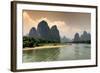 China 10MKm2 Collection - Yangshuo Li River-Philippe Hugonnard-Framed Photographic Print