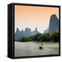 China 10MKm2 Collection - Yangshuo Li River-Philippe Hugonnard-Framed Stretched Canvas