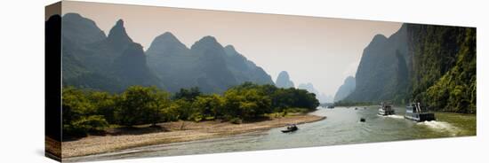 China 10MKm2 Collection - Yangshuo Li River-Philippe Hugonnard-Stretched Canvas