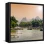 China 10MKm2 Collection - Yangshuo Li River-Philippe Hugonnard-Framed Stretched Canvas