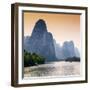 China 10MKm2 Collection - Yangshuo Li River-Philippe Hugonnard-Framed Premium Photographic Print