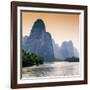 China 10MKm2 Collection - Yangshuo Li River-Philippe Hugonnard-Framed Photographic Print