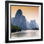 China 10MKm2 Collection - Yangshuo Li River-Philippe Hugonnard-Framed Photographic Print