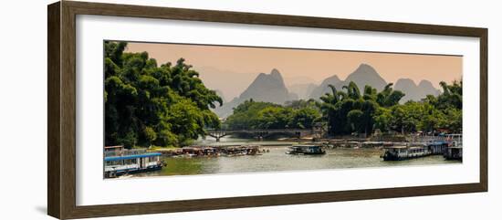 China 10MKm2 Collection - Yangshuo Li River-Philippe Hugonnard-Framed Photographic Print